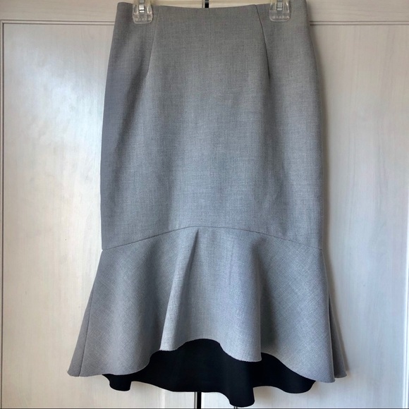 H&M Ruffle Gray Skirt - Picture 1 of 6